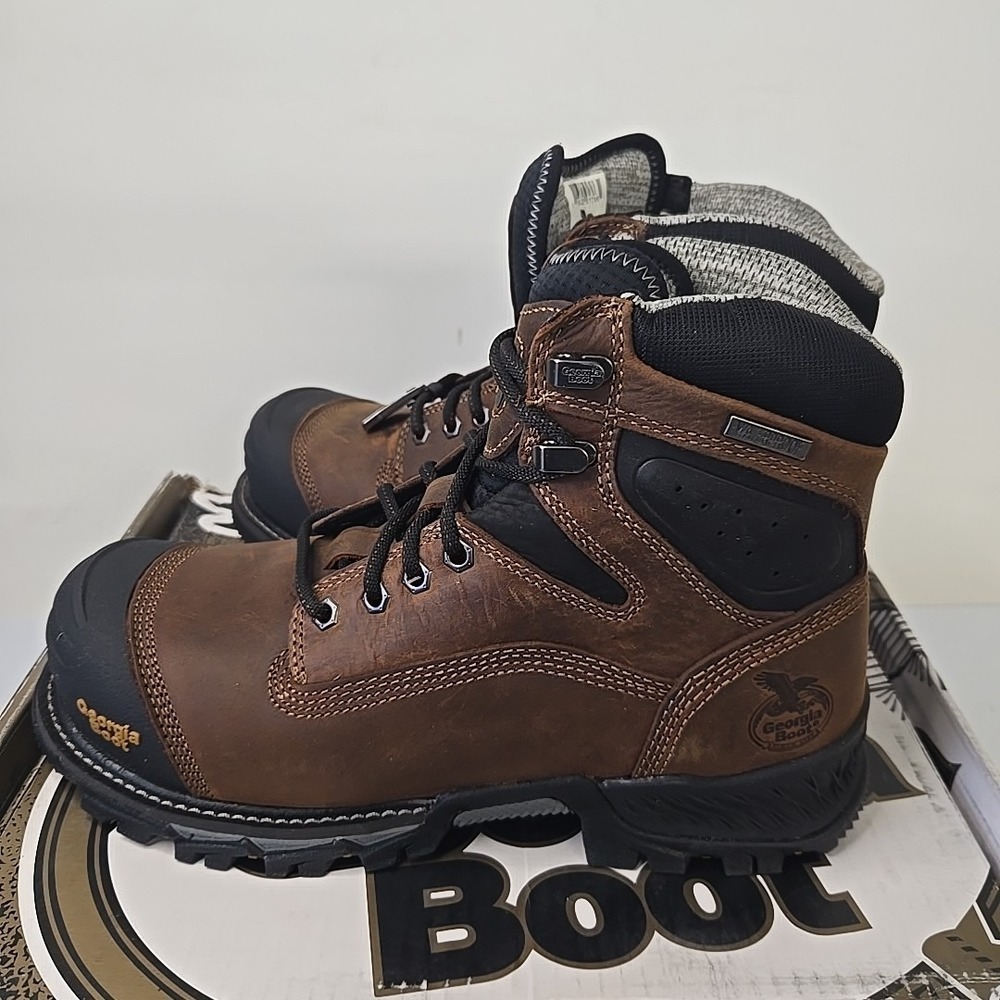 GEORGIA BOOT RUMBLER COMPOSITE TOE WATERPROOF WORK BOOTS GB00284 -‎ 11 M - Picture 3 of 5